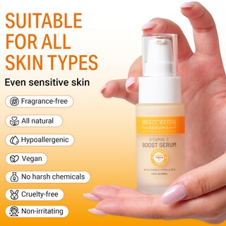 Foto 5 | Foto 5 | Sérum Facial En Lotes Pequeños De Vitamina C Con Ácido Hialurónico - Venta Internacional.