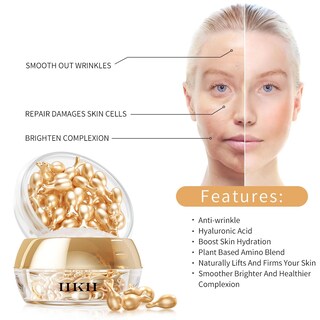 Foto 2 | Foto 2 | Sérum Hkh Vitamina C Con Ácido Hialurónico Vitamina E Para Rostro - Venta Internacional.
