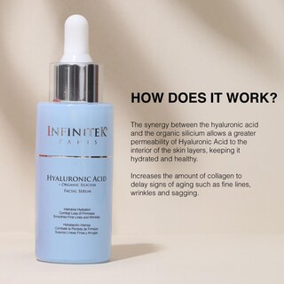 Foto 4 | Foto 4 | Sérum Facial Infinitek Paris Ácido Hialurónico 30 Ml Orgánico - Venta Internacional.