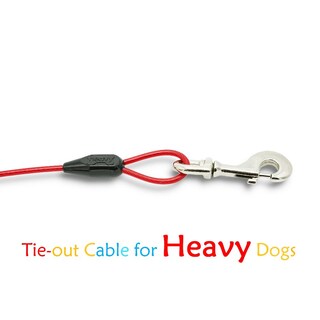 Foto 5 | Foto 5 | Cable De Amarre Petest De 30 Pies Para Perros Pesados De Hasta 56 7 Kg Negro Y Rojo - Venta Internacional.