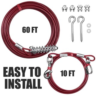 Foto 3 | Foto 3 | Dog Trolley Cable Bv Dog Trolley System 125 Libras/60 Pies - Venta Internacional.