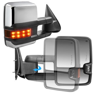 Foto 1 | Foto 1 | Espejos De Remolque Kuiperauto Chrome Power Fold Para Gmc/chevy - Venta Internacional.