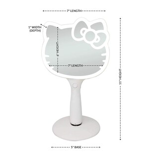 Foto 2 | Foto 2 | Espejo Portátil Led Impressions Vanity Hello Kitty Con Soporte - Venta Internacional.