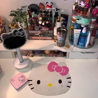 Foto 6 | Foto 6 | Espejo Portátil Led Impressions Vanity Hello Kitty Con Soporte - Venta Internacional.