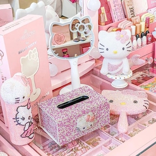 Foto 7 | Foto 7 | Espejo Portátil Led Impressions Vanity Hello Kitty Con Soporte - Venta Internacional.