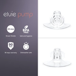 Foto 2 | Foto 2 | Sacaleches Breast Shield Elvie De 24 Mm 2 Unidades Sin Bpa - Venta Internacional.