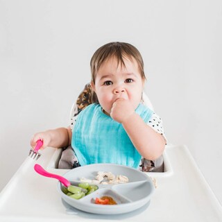 Foto 5 | Foto 5 | Muselina Absorbente De Algodón Orgánico Bib Green Sprouts 0-12 Ml - Venta Internacional.