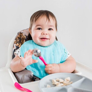 Foto 7 | Foto 7 | Muselina Absorbente De Algodón Orgánico Bib Green Sprouts 0-12 Ml - Venta Internacional.