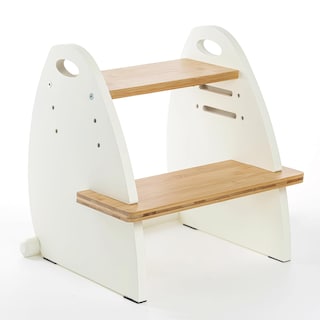 Foto 1 | Foto 1 | Taburete Tikspcae De Madera Con 2 Escalones Para Niños Ajustable - Venta Internacional.