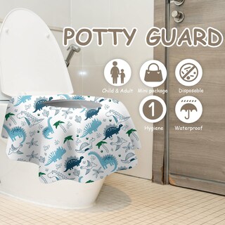 Foto 4 | Foto 4 | Fundas De Asiento De Inodoro Deeki Desechables 60 Unidades Xl Impermeables - Venta Internacional.