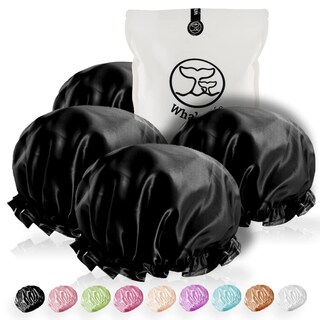 Foto 1 | Foto 1 | Gorro De Ducha Whalelife Extra Grande Reutilizable Satinado Impermeable - Venta Internacional.