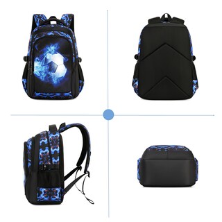 Foto 5 | Foto 5 | Mochila Mezhsa Mochila Para Niños Fútbol Para Escuela Secundaria - Venta Internacional.
