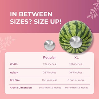 Foto 3 | Foto 3 | Copas De Lactancia Silverette The Original Silver Con Anillos De Silicona - Venta Internacional.