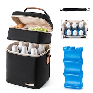 Foto 1 | Foto 1 | La Bolsa Enfriadora De Leche Materna Babeyer Tiene Capacidad Para 6 Biberones De Hasta 270 Ml - Venta Internacional.