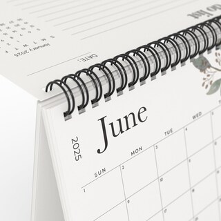 Foto 4 | Foto 4 | Calendario De Escritorio Cabbrix 2025-2026 De 18 Meses Con Pegatinas - Venta Internacional.