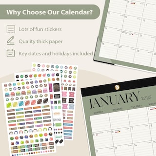 Foto 6 | Foto 6 | Calendario De Escritorio Valcome 2025 De Enero A Junio 18 Meses 17 X 12 Cm - Venta Internacional.