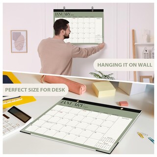 Foto 7 | Foto 7 | Calendario De Escritorio Valcome 2025 De Enero A Junio 18 Meses 17 X 12 Cm - Venta Internacional.