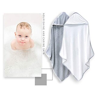 Foto 3 | Foto 3 | Toalla De Baño Para Bebés Bamboo Queen De Rayón Hecha De Bambú De 30 X 30 Cm - Venta Internacional.