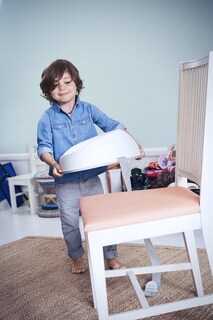 Foto 2 | Foto 2 | Asiento Elevador Babybjörn Blanco Para Niños Mayores De 3 Años - Venta Internacional.