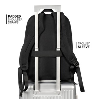 Foto 6 | Foto 6 | Mochila Zorfin Negra 26l Resistente Al Agua Para La Escuela Y Los Viajes - Venta Internacional.