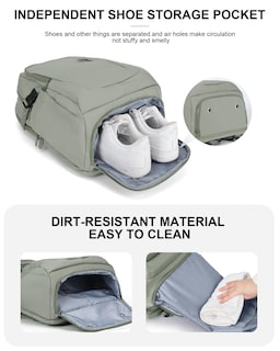 Foto 6 | Foto 6 | Mochila De Viaje Suwasp Large Para Mujeres Y Hombres 28 L - Verde - Venta Internacional.