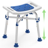 Silla De Ducha Loyoda Resistente 227 Kg De Capacidad Con Asiento Acolchado - Venta Internacional.