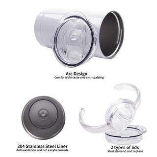 Foto 3 | Foto 3 | Sippy Cup Okba Paquete De 6 Unidades 350 Ml Aislamiento De Acero Inoxidable Para Niños - Venta Internacional.