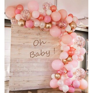 Foto 1 | Foto 1 | Kit De Arco De Globos Soonlyn Rose Gold Paquete De 140 Con Confeti - Venta Internacional.