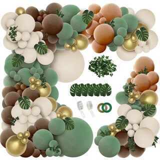 Foto 1 | Foto 1 | Kit De Arcos Con Forma De Guirnalda Con Globos Perpaol Woodland Safari 148 Piezas - Venta Internacional.