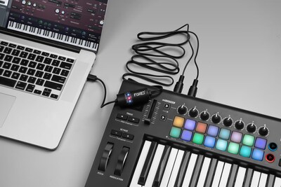 Foto 6 | Foto 6 | Adaptador De Interfaz Midi Fore Tipo C A Midi De 6.5 Pies Negro - Venta Internacional.