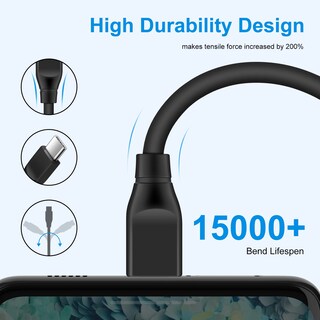 Foto 5 | Foto 5 | Cable De Carga Cebkit Usb C A Usb C 60 W Paquete De 2 6 Pies Para Samsung - Venta Internacional.