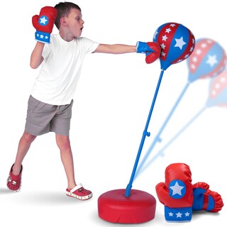 Foto 1 | Foto 1 | Saco De Boxeo Klevly Para Niños De 3 A 8 Años Con Guantes De Boxeo - Venta Internacional.