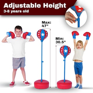 Foto 3 | Foto 3 | Saco De Boxeo Klevly Para Niños De 3 A 8 Años Con Guantes De Boxeo - Venta Internacional.