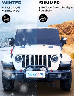 Foto 4 | Foto 4 | Protector De Nieve Para Parabrisas Joytutus Wrangler Jk Jl Gladiator Jt - Venta Internacional.