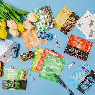 Foto 5 | Foto 5 | Coches De Carreras Toy Cars Catnee 32 Colores Surtidos De Metal Con Tarjetas - Venta Internacional.