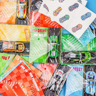 Foto 6 | Foto 6 | Coches De Carreras Toy Cars Catnee 32 Colores Surtidos De Metal Con Tarjetas - Venta Internacional.