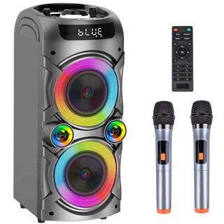 Foto 1 | Foto 1 | Máquina De Karaoke Tyoty A90 Con 2 Micrófonos Inalámbricos De 100 W - Venta Internacional.