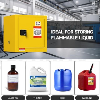 Foto 2 | Foto 2 | Armario Inflamable Kaer 113 X 46 X 127 Cm 113 6 L Con Estante Ajustable - Venta Internacional.