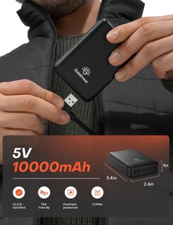 Foto 2 | Foto 2 | Soleilwear Power Bank Para Chaleco Térmico 10000 Mah/5 V - Venta Internacional.