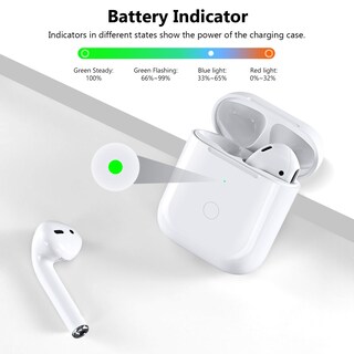 Foto 6 | Foto 6 | Funda De Carga Inalámbrica Trlykd Compatible Con Airpod 1/2 - Venta Internacional.