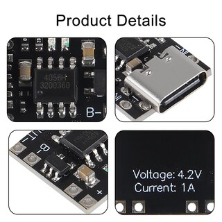 Foto 3 | Foto 3 | Placa De Carga De Baterías Aceirmc Tp4057 1a 3.7v Con Protección - Venta Internacional.