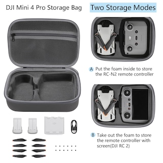 Foto 2 | Foto 2 | Bolsa De Almacenamiento Flyekist Para Dji Mini 4 Pro Drone Con Acceso. - Venta Internacional.