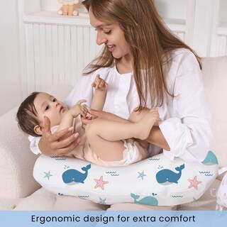 Foto 4 | Foto 4 | Almohada De Lactancia Plushii Para Amamantar Con Funda Extraíble - Venta Internacional.