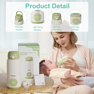 Foto 2 | Foto 2 | Calentador De Biberones Phydge Portátil Para Viajes Fórmula Para Bebés De 450 Ml - Venta Internacional.
