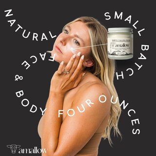 Foto 5 | Foto 5 | Crema Hidratante Amallow 100% Sebo De Res Alimentada Con Pasto Para Rostro Y Cuerpo 120 Ml - Venta Internacional.