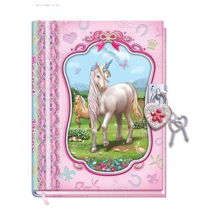 Foto 2 | Foto 2 | Agenda Dudubuy Con Diseño De Unicornio Con Candado Para Niños Y Niñas 300 Páginas - Venta Internacional.