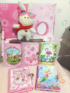 Foto 3 | Foto 3 | Agenda Dudubuy Con Diseño De Unicornio Con Candado Para Niños Y Niñas 300 Páginas - Venta Internacional.