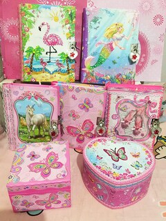 Foto 4 | Foto 4 | Agenda Dudubuy Con Diseño De Unicornio Con Candado Para Niños Y Niñas 300 Páginas - Venta Internacional.