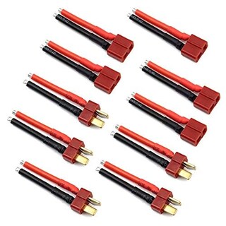 Foto 2 | Foto 2 | Conector En T Deans Hembra Y Macho Con Cable De Silicona De 14 Awg - Venta Internacional.