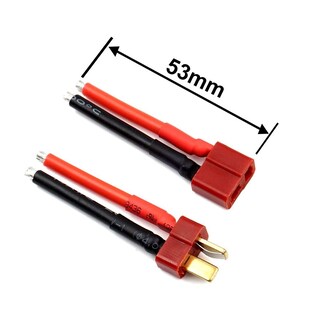 Foto 4 | Foto 4 | Conector En T Deans Hembra Y Macho Con Cable De Silicona De 14 Awg - Venta Internacional.